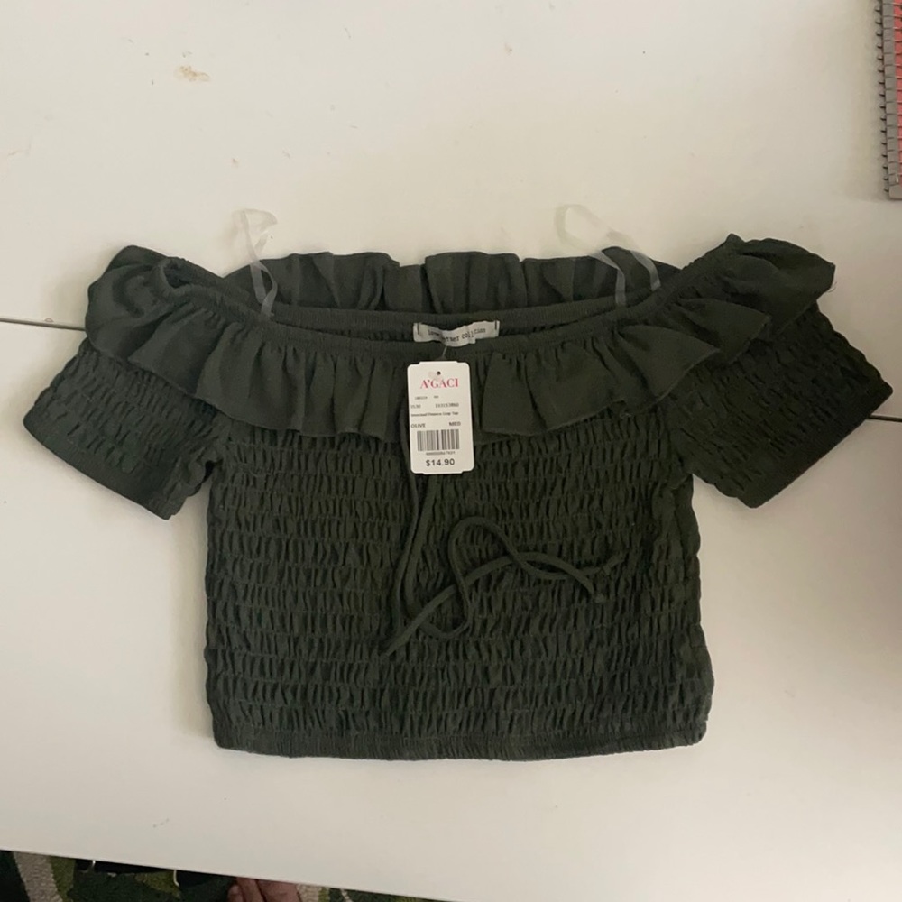 Off the shoulder top
